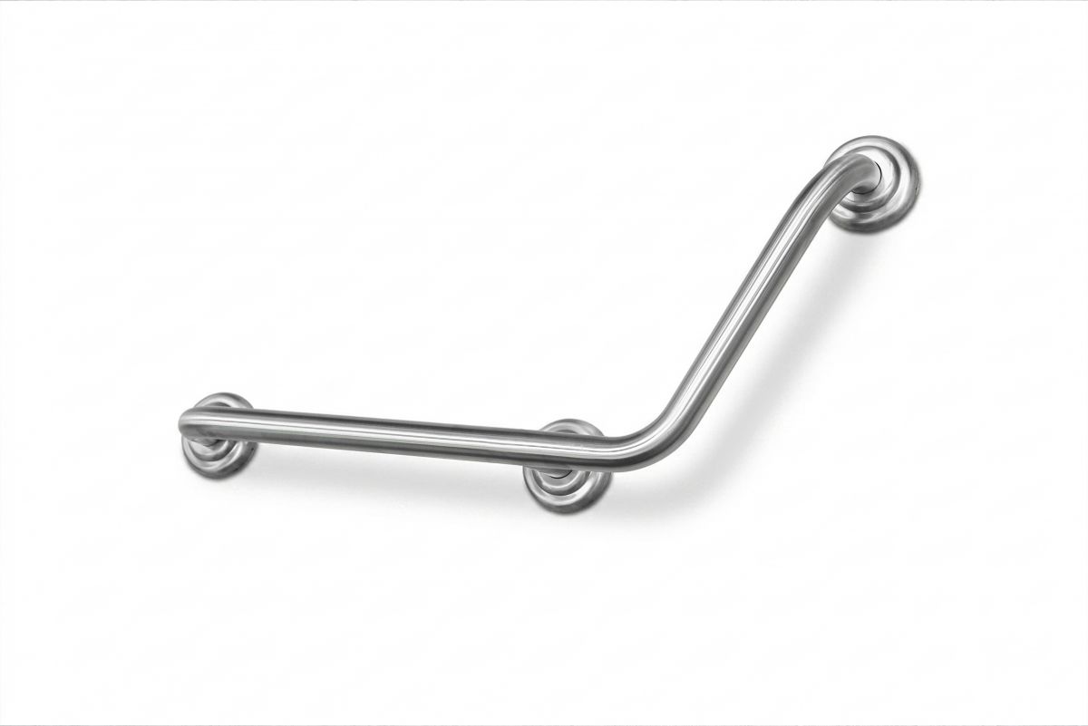 Bath Safety, Stainless Steel Hockey Stick Bar - BS-L003